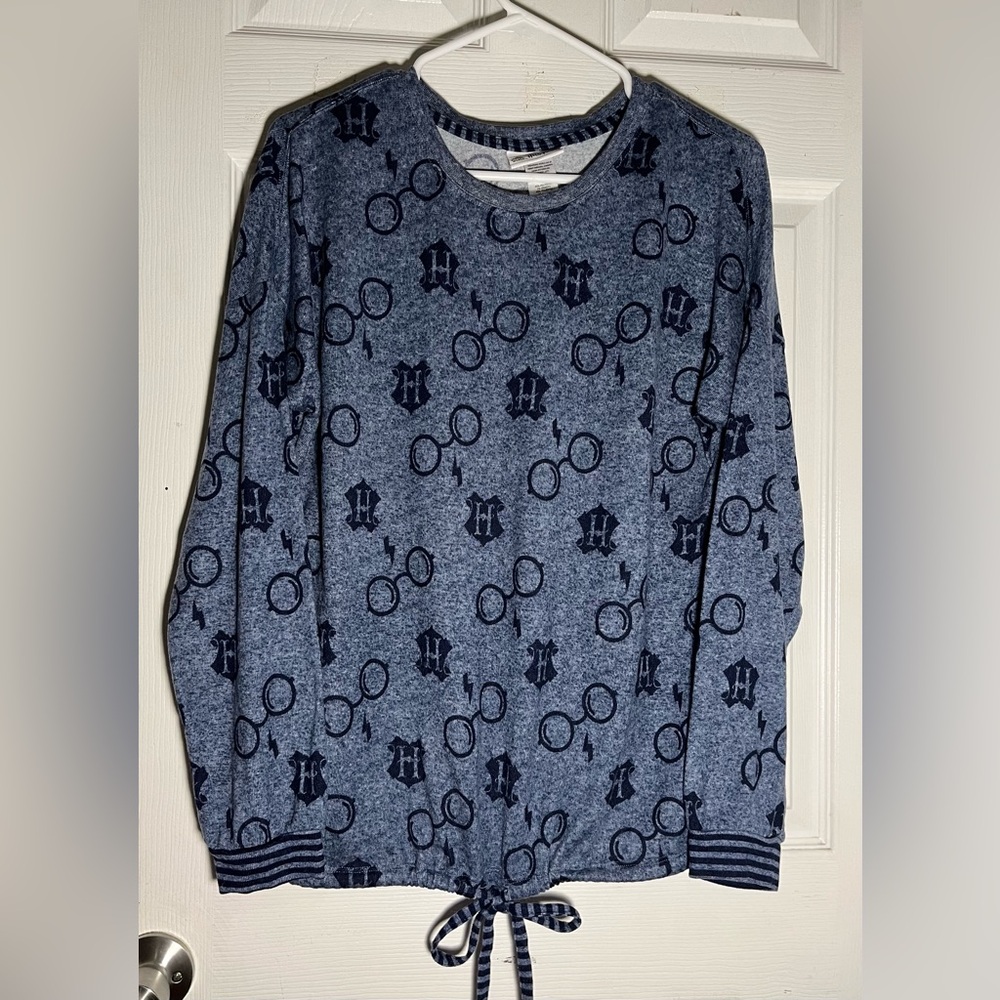 Harry Potter. Bizarding World Women’s Blue Long Sleeve‎ Top Sz M